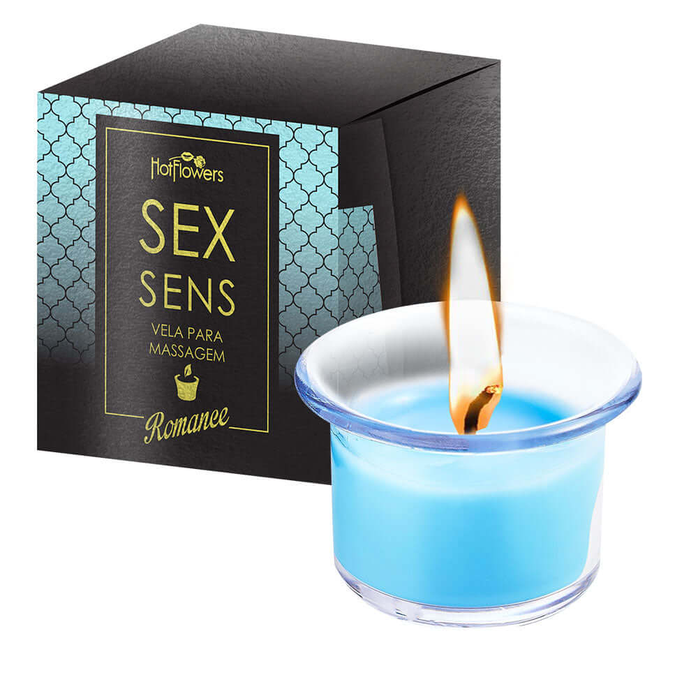 Body Scented Massage Candle Sexsens Romance Fragance 20g | 7898911442391 | Discreet Personal Wellness