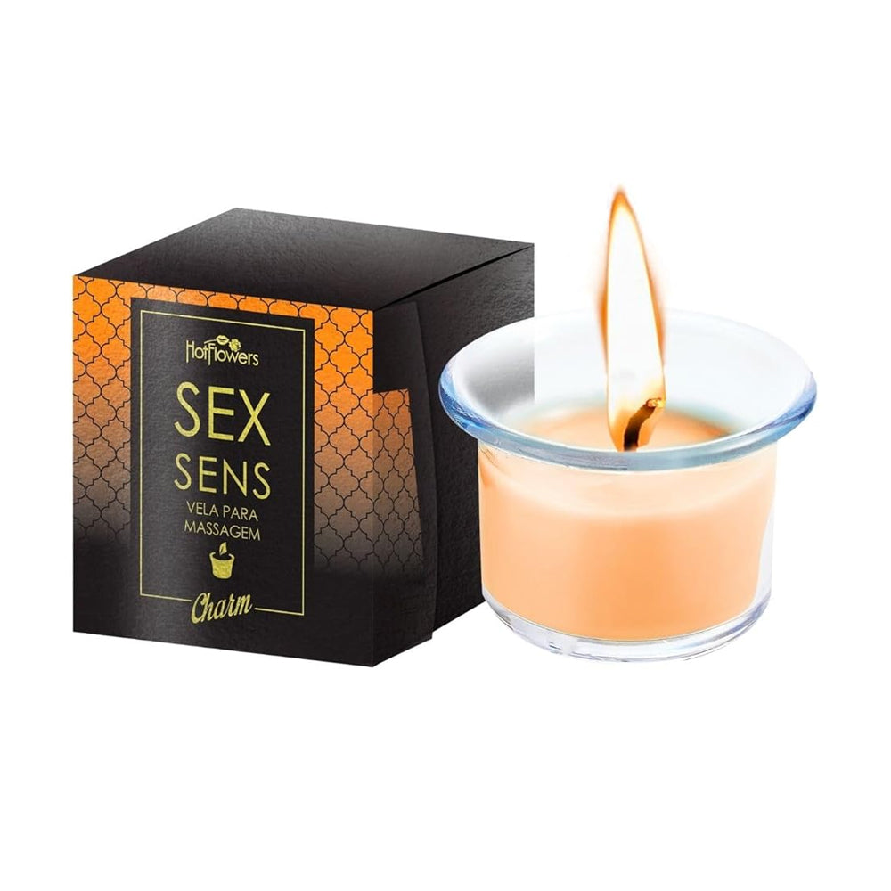 Body Scented Massage Candle Sexsens Charm Fragrance 20G | 7898911442407 | Discreet Personal Wellness