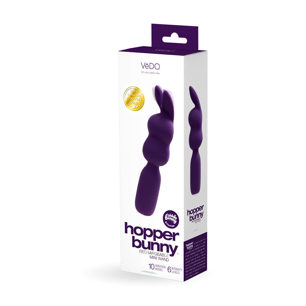 Hopper Rechargeable Mini Vibe Purple | 792816281673 | Discreet Personal Wellness
