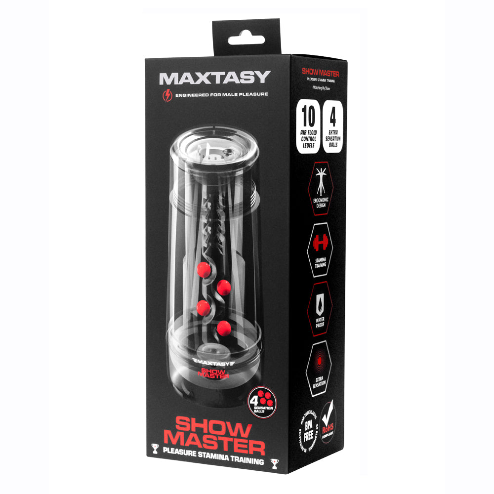 Maxtasy Show Master Non-Realistic | 793072183015 | Discreet Personal Wellness