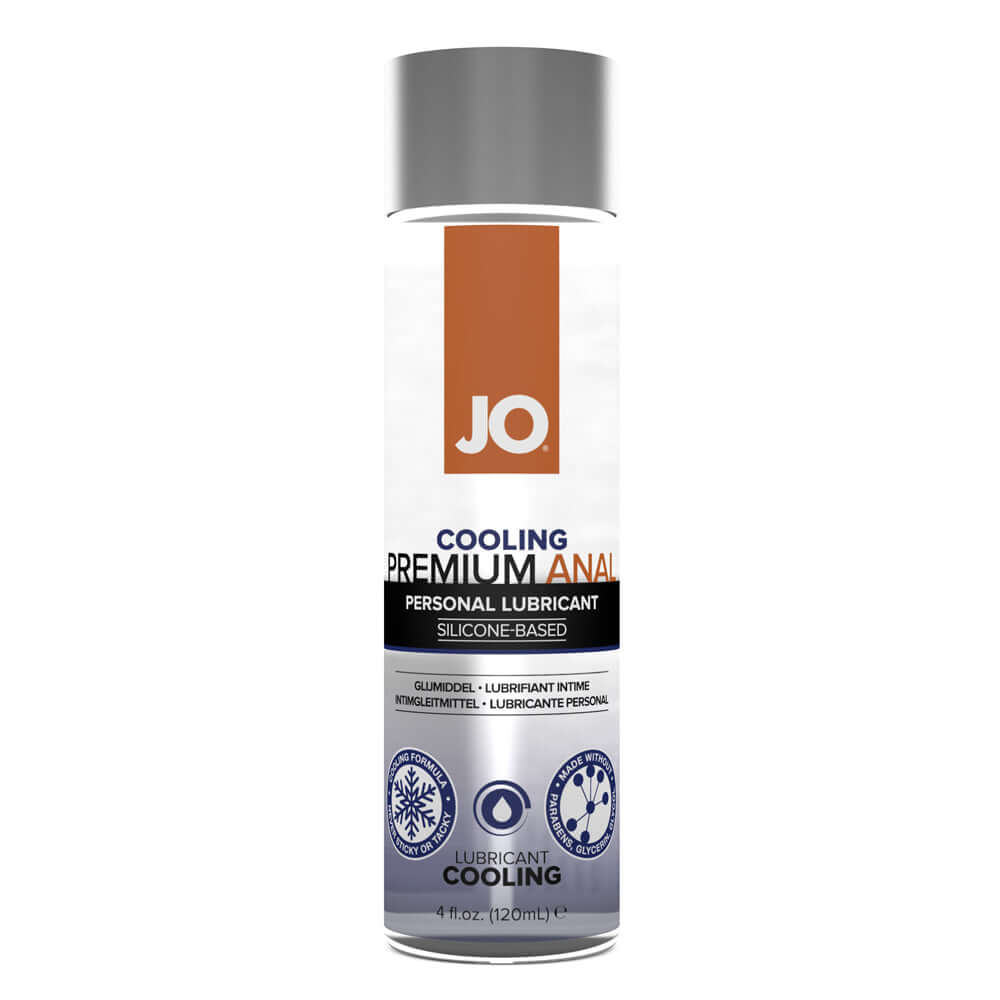 JO Anal Premium Lubricant Cooling 4 oz. | 796494402092 | Discreet Personal Wellness
