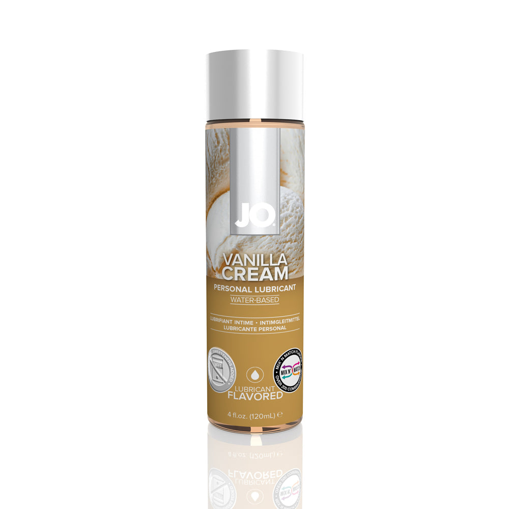 JO H2O Flavored Lubricant Vanilla Cream 4 oz. | 796494403846 | Discreet Personal Wellness