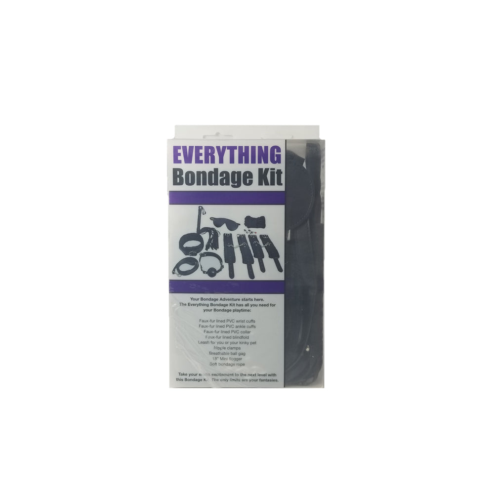 Everything Bondage Kit | 802991609886 | Discreet Personal Wellness