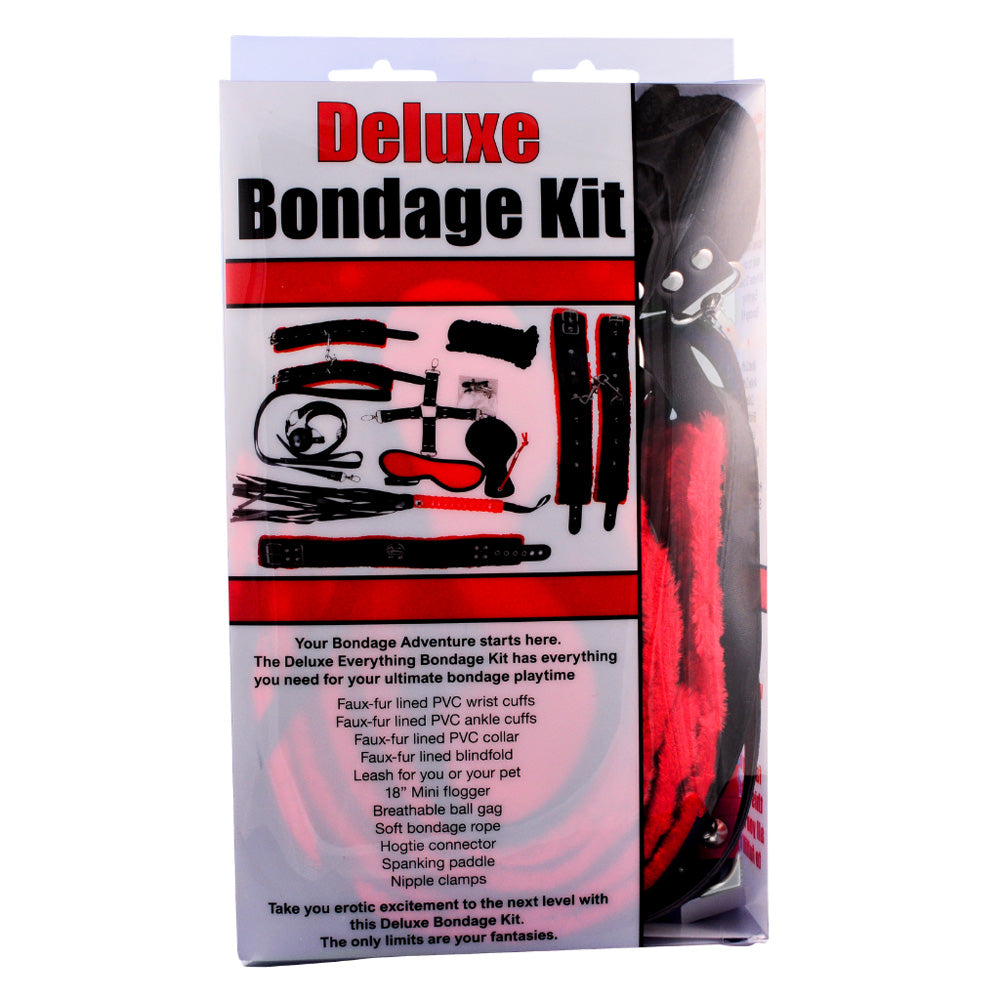 Deluxe Everything Bondage Kit | 802991614255 | Discreet Personal Wellness