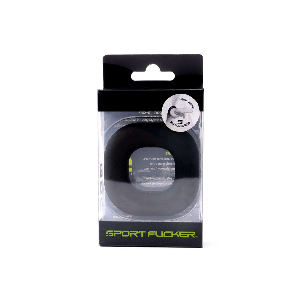 Sport funer Big Boner Ring Black | 810001683832 | Discreet Personal Wellness