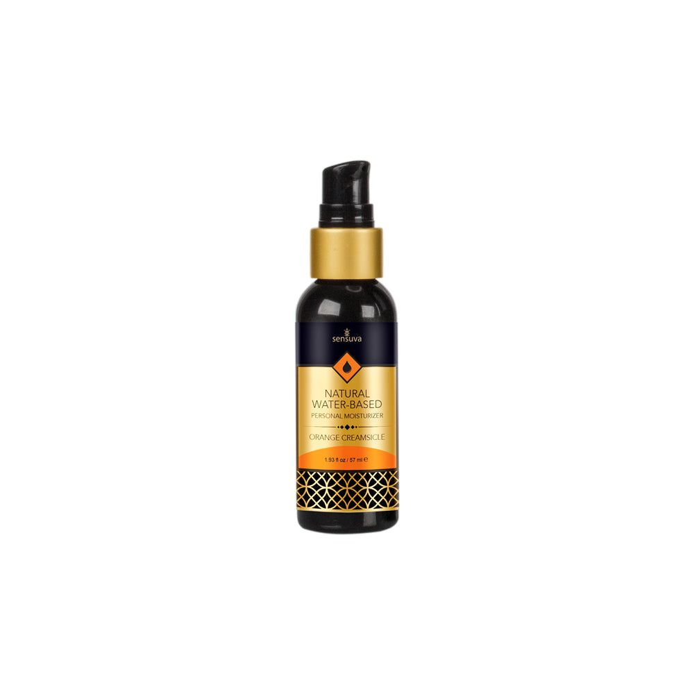 Natural Water-Based Personal Moisturizer Orange Creamsicle 2 oz. Bottle | 810002660078 | Discreet Personal Wellness