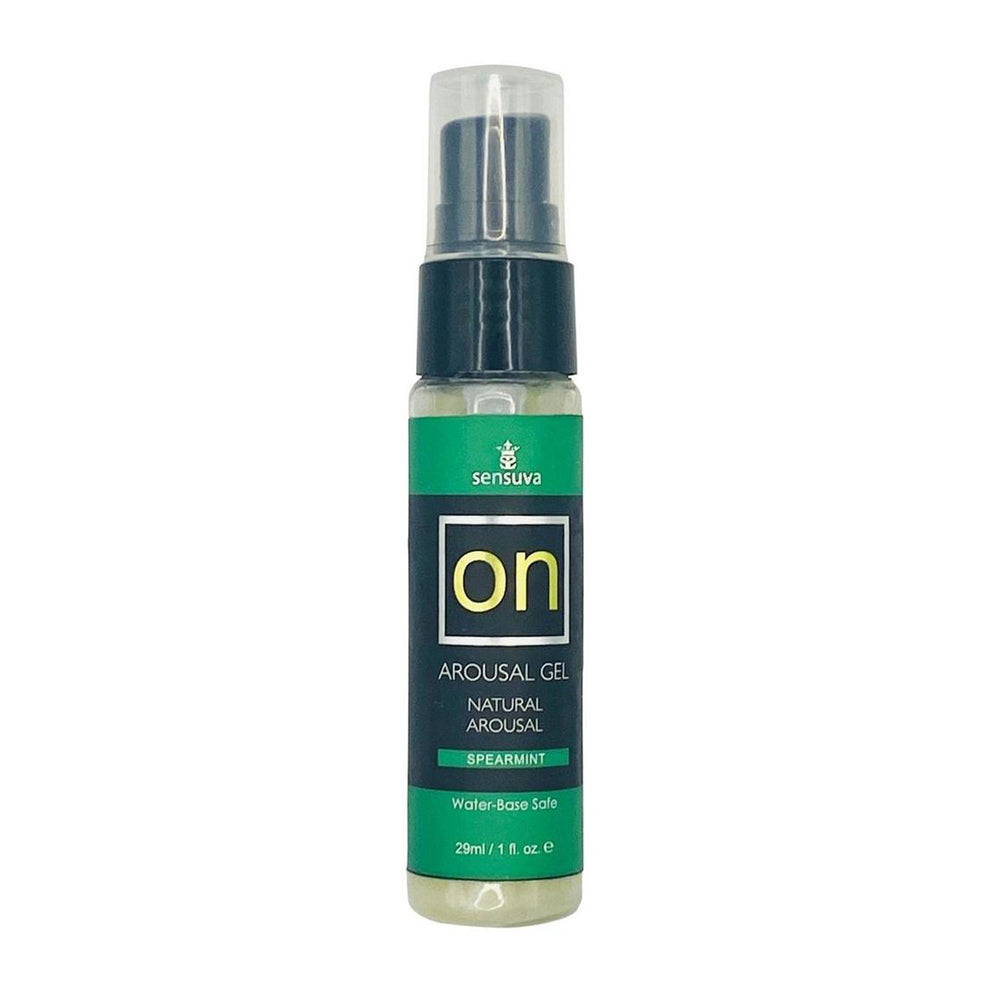 On Arousal Gel Spearmint 1 Oz. Bottle | 810002662010 | Discreet Personal Wellness