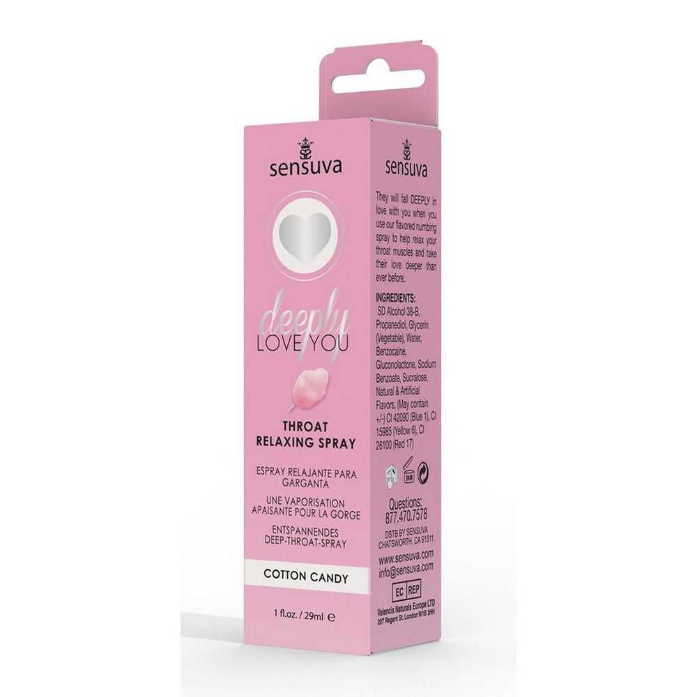 Deeply Love You Oral Relaxing Spray Cotton Candy 1 oz. Bottle | 810002665011 | Discreet Personal Wellness