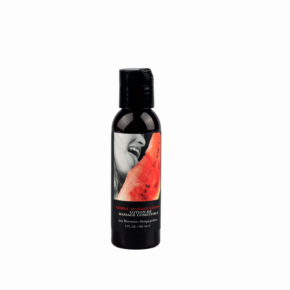Edible Massage Lotion Watermelon 2 oz. | 810040294747 | Discreet Personal Wellness