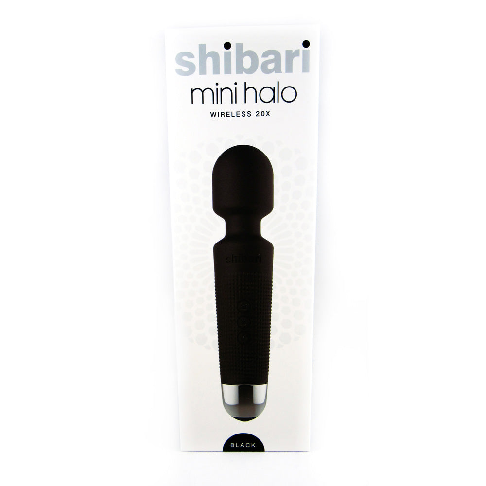 Shibari Mini Halo Wireless 20X Black | 810046850008 | Discreet Personal Wellness