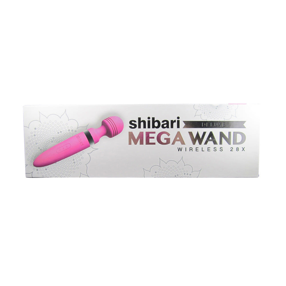 Shibari Deluxe Mega Wireless 28X Pink | 810046850442 | Discreet Personal Wellness