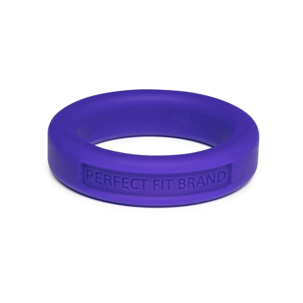 Classic 1.4" (36 mm) Silicone Med. Stretch Penis Ring Purple | 8101144804898 | Discreet Personal Wellness
