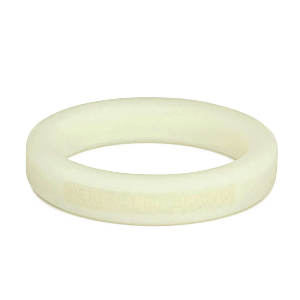 Classic 1.75" (44 mm) Silicone Med. Stretch Penis Ring Glow In The Dark | 8101144806632 | Discreet Personal Wellness