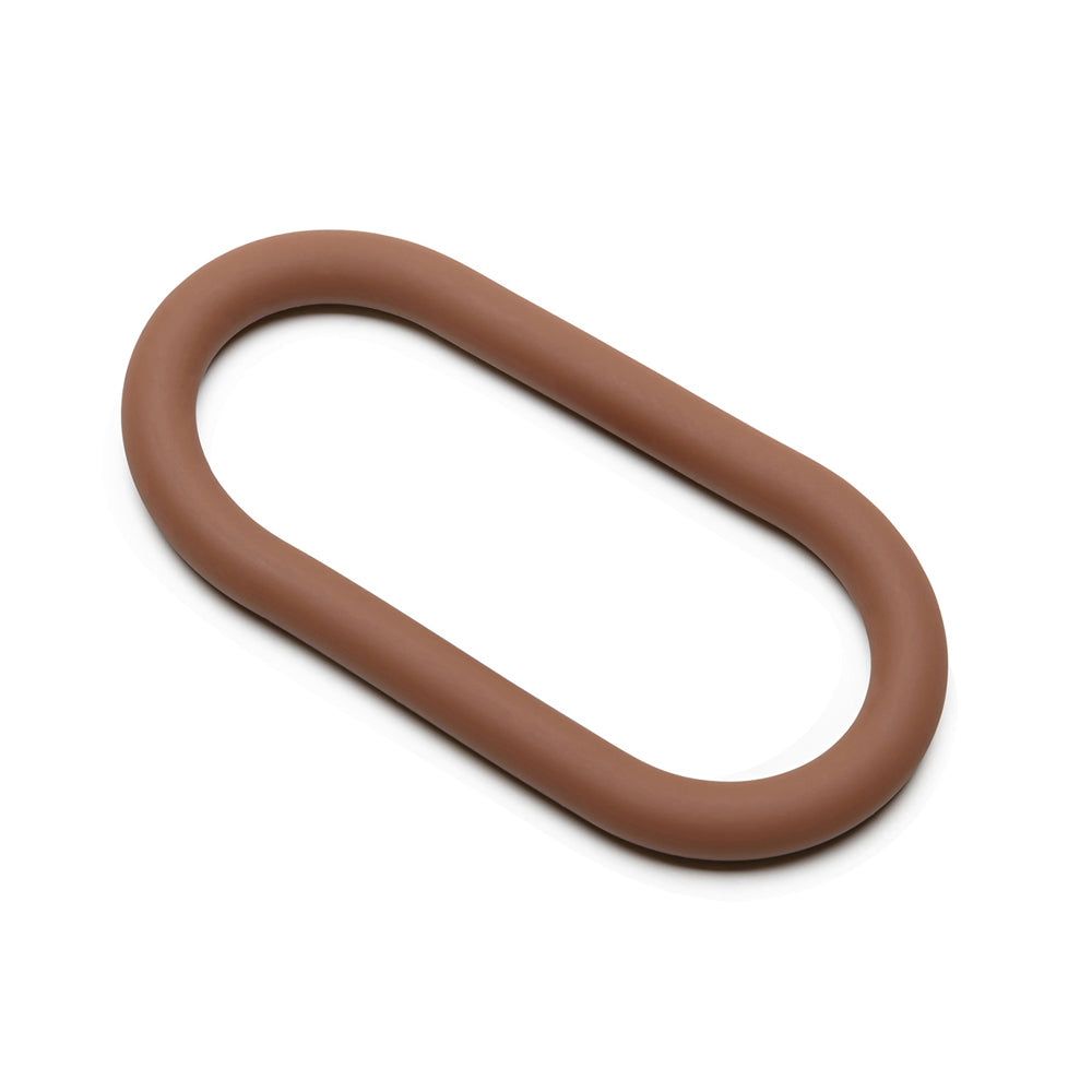 9" (229 mm) Silicone Hefty Wrap Ring Skintone 2 | 8101144806878 | Discreet Personal Wellness