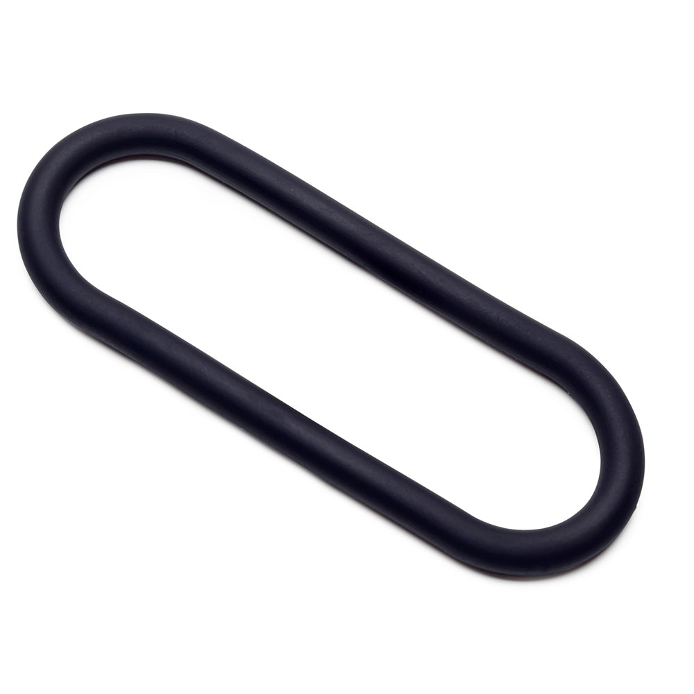 12" (305 mm) Silicone Hefty Wrap Ring Black | 8101144809398 | Discreet Personal Wellness