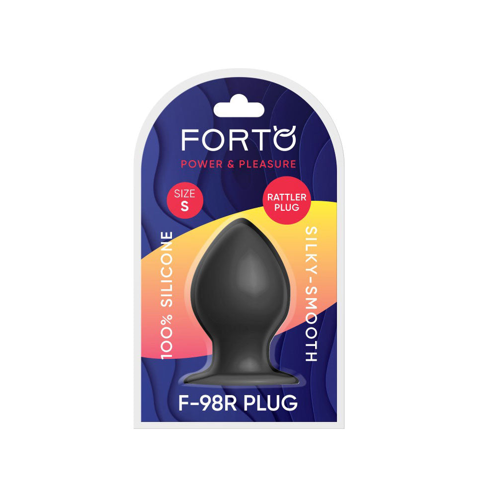 F-98R: Rattler Cone Small Black | 810119281692 | Discreet Personal Wellness