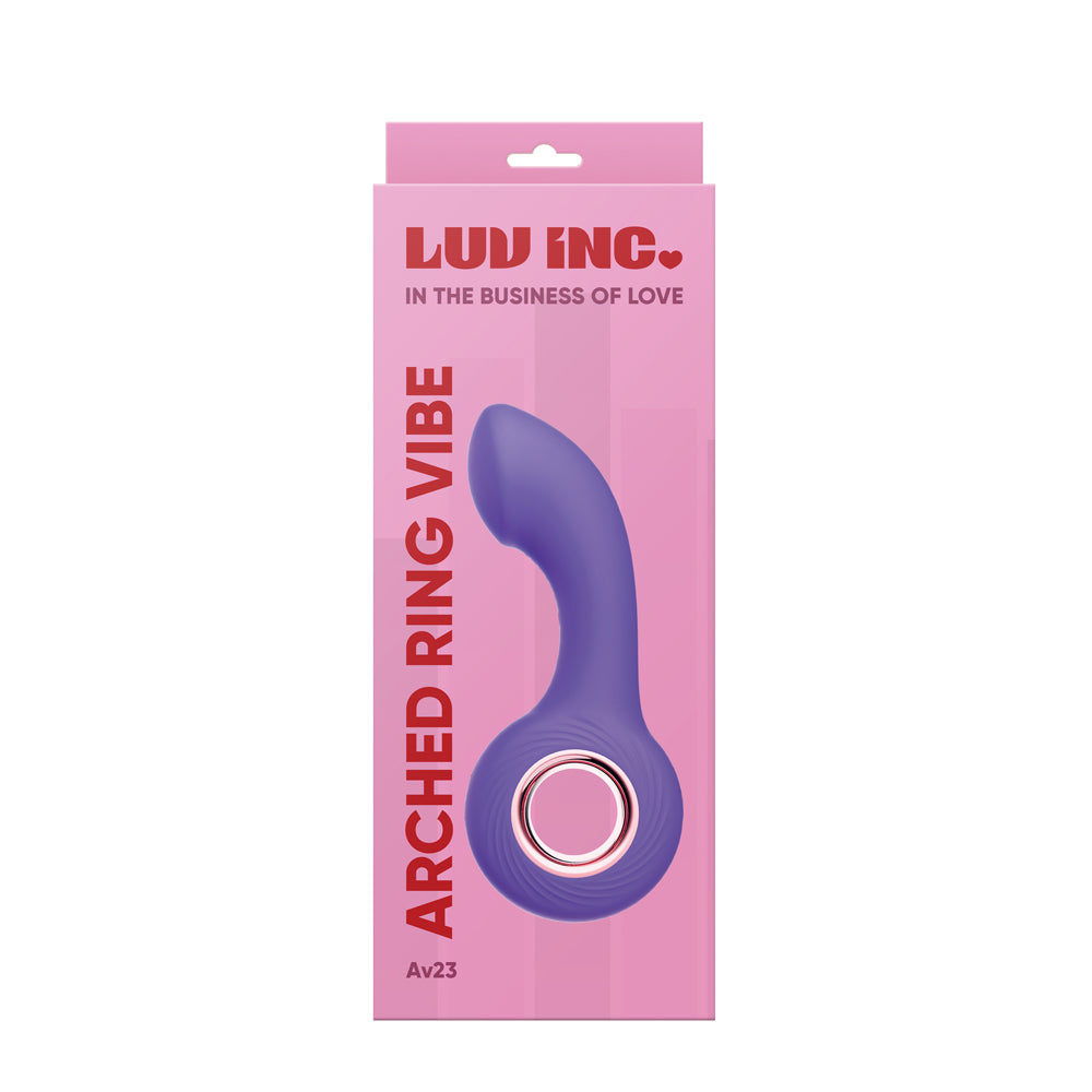 Av23: Arched Ring Vibe Purple | 810119281920 | Discreet Personal Wellness