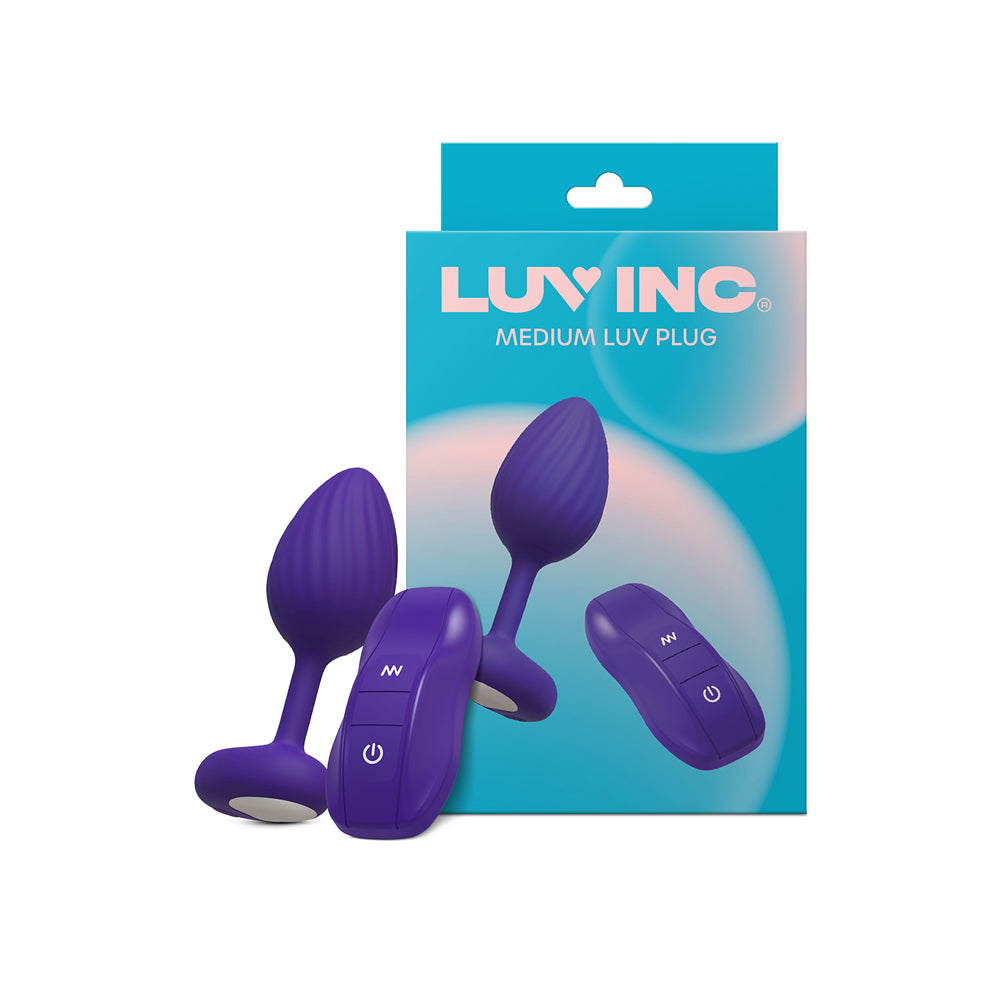 Mp41: Luv Plug Purple Medium | 810119283931 | Discreet Personal Wellness