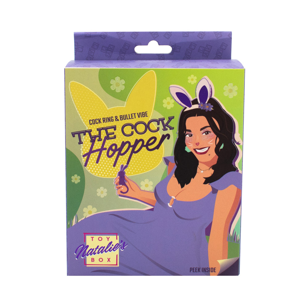 The Penis Hopper Penis Ring & Bullet Vibrator | 810120340791 | Discreet Personal Wellness