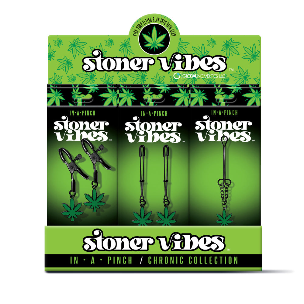 Stoner Vibes Chronic Collection In A Pinch 15Pc Display | 810126930309 | Discreet Personal Wellness