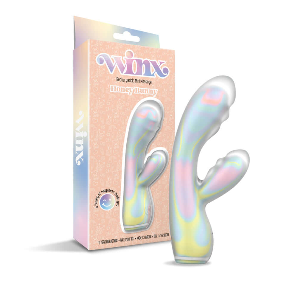 Winx Honey Bunny Silicone Vibrator | 810126930590 | Discreet Personal Wellness