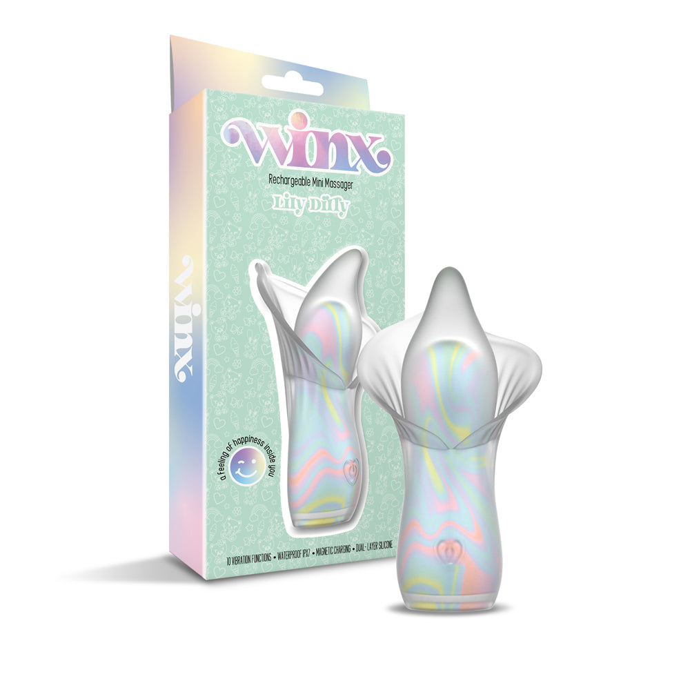 Winx Lily Dilly Silicone Vibrator | 810126930606 | Discreet Personal Wellness
