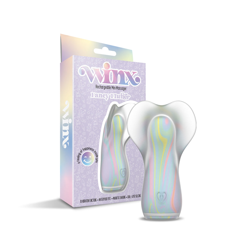 Winx Fancy Flutter Silicone Vibrator | 810126930620 | Discreet Personal Wellness