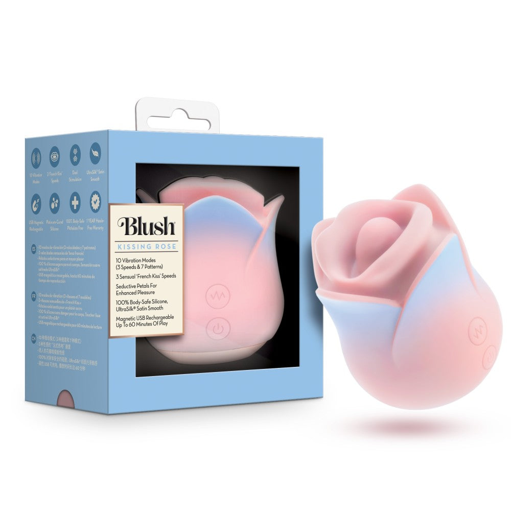 Blush Collection Kissing Rose Pink | 810138371442 | Discreet Personal Wellness