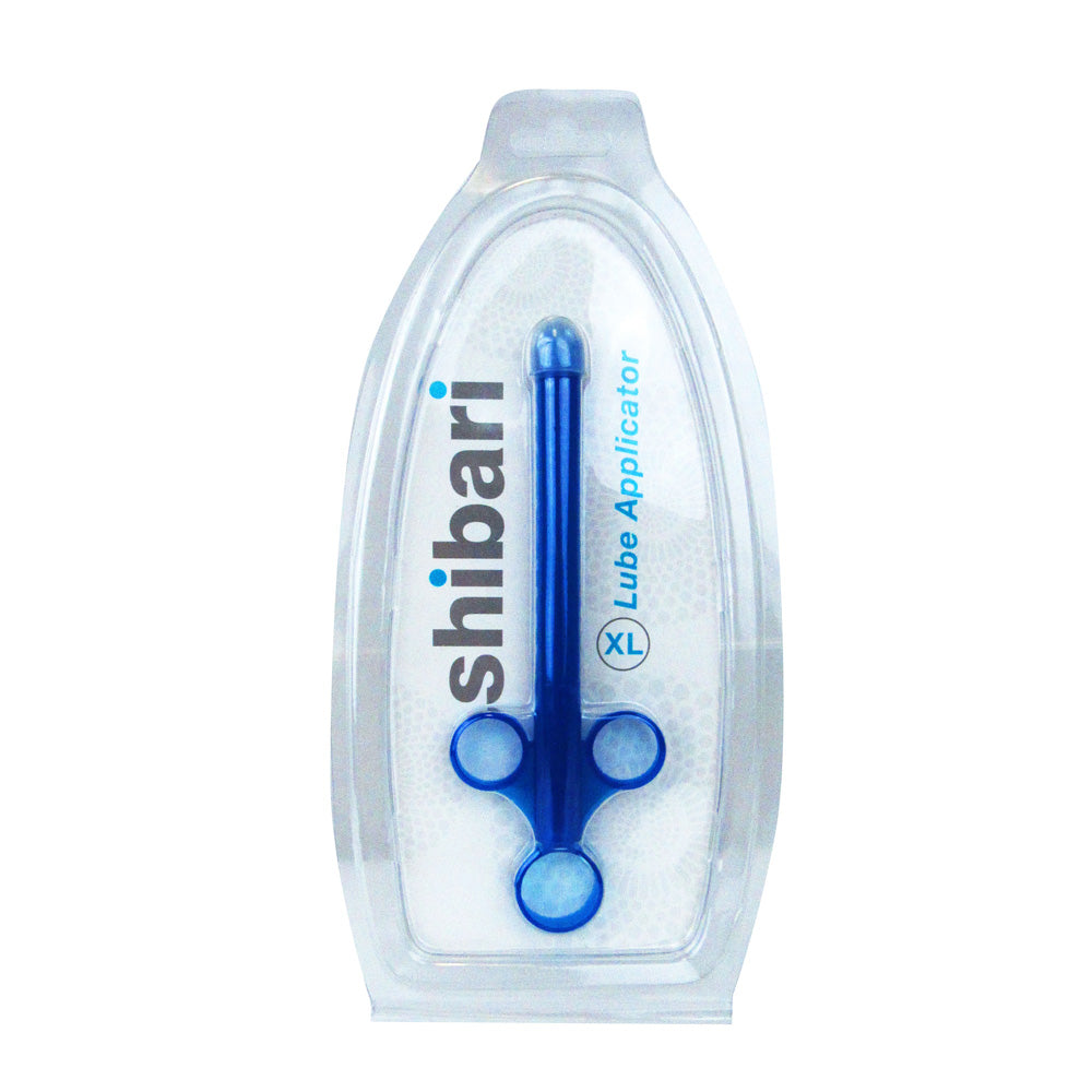 Shibari Lube Applicator Xl Blue | 812024030754 | Discreet Personal Wellness