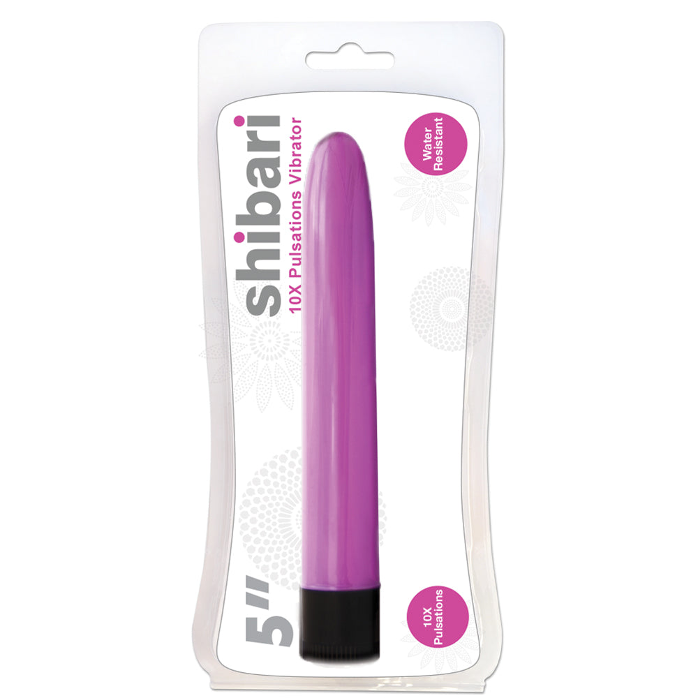 5'' 10X Pulsations Vibrator Pink | 812024031577 | Discreet Personal Wellness