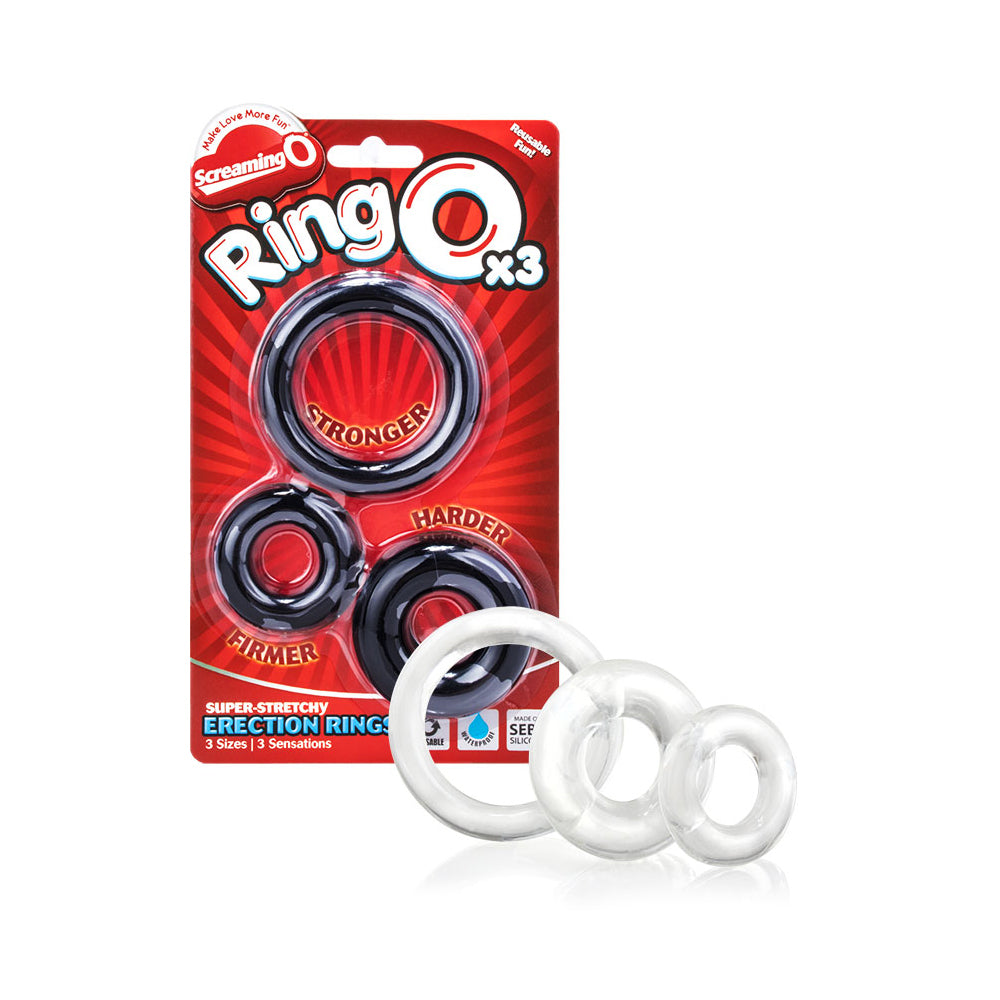 Screaming O Ring O X3 Black 1 Ct | 817483010453 | Discreet Personal Wellness