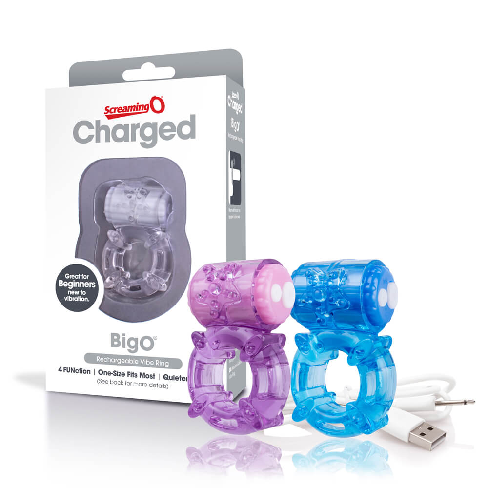 Charged Big O Clear 1 Ct | 817483013140 | Discreet Personal Wellness