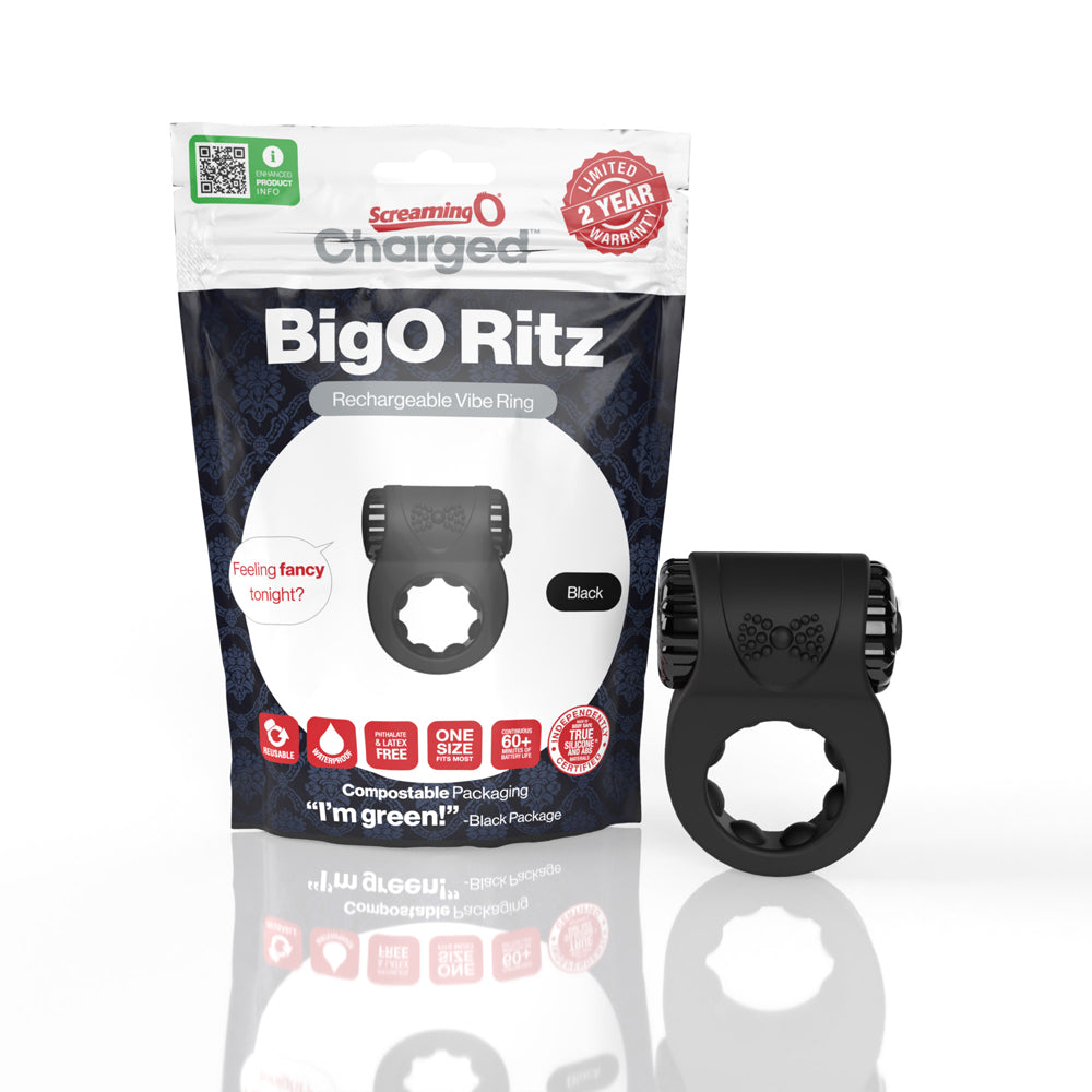 Charged Big O Ritz Black 1 Ct | 817483015182 | Discreet Personal Wellness