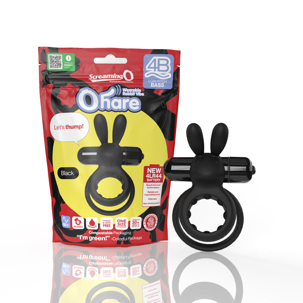 Screaming O 4B Ohare Black 1 Ct | 817483015373 | Discreet Personal Wellness