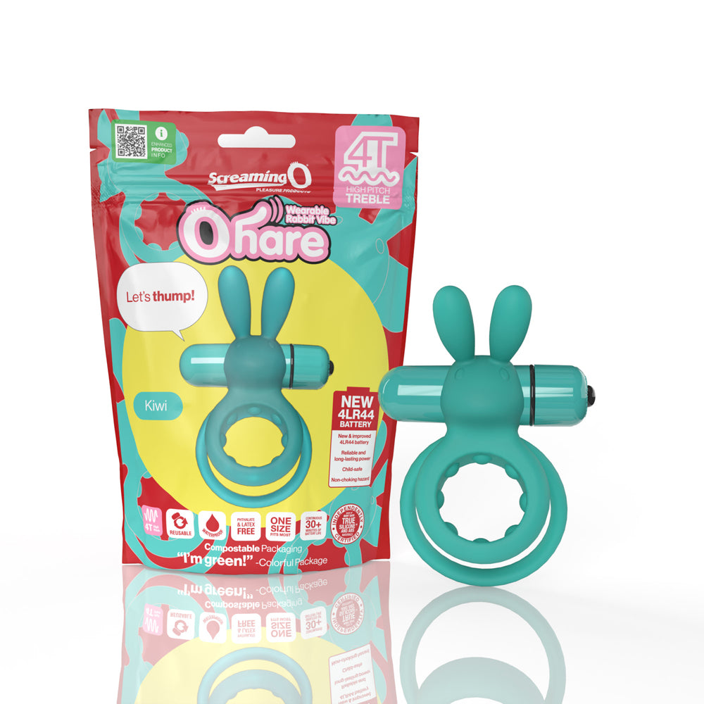 Screaming O 4T Ohare Kiwi 1 Ct | 817483015434 | Discreet Personal Wellness