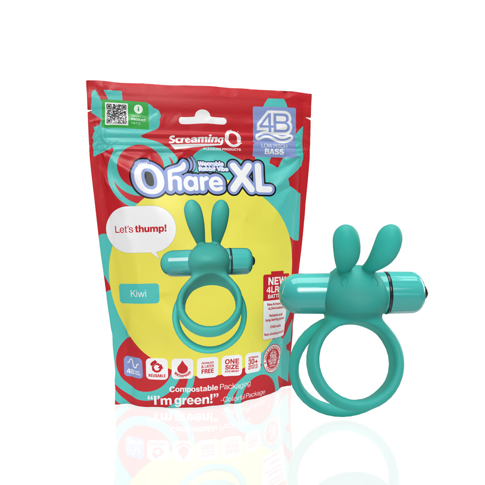 Screaming O 4B Ohare Xl Kiwi | 817483016080 | Discreet Personal Wellness