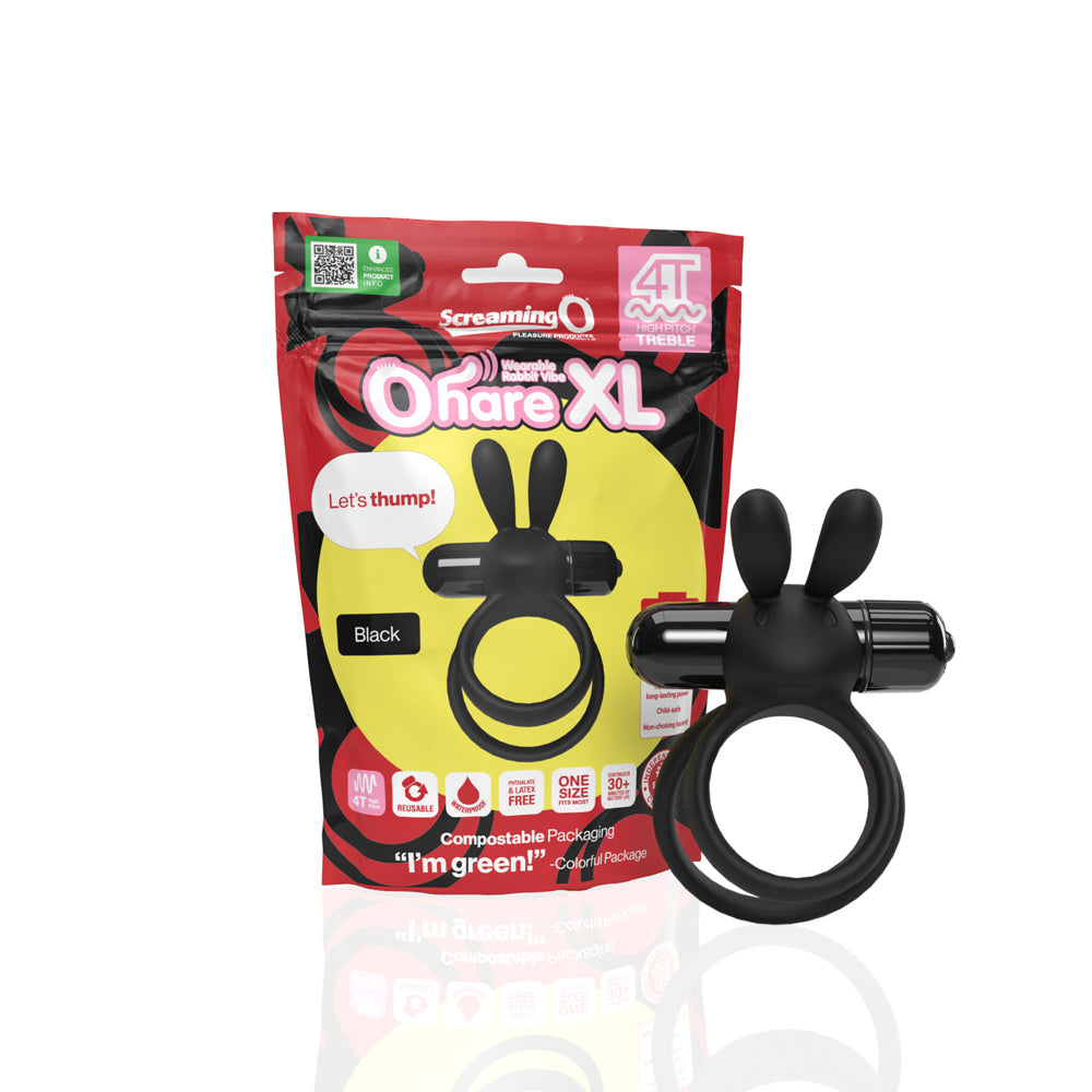 Screaming O 4T Ohare Xl Black | 817483016097 | Discreet Personal Wellness
