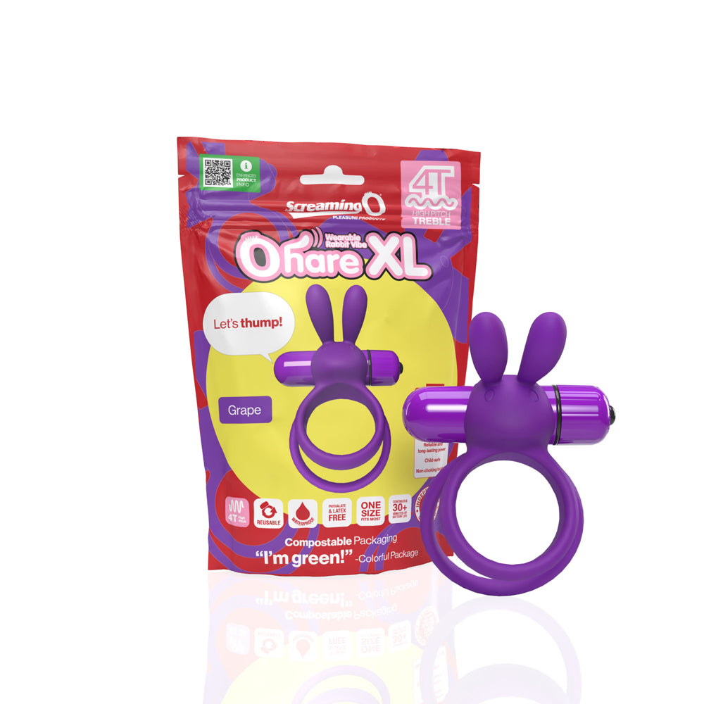 Screaming O 4T Ohare Xl Grape | 817483016110 | Discreet Personal Wellness