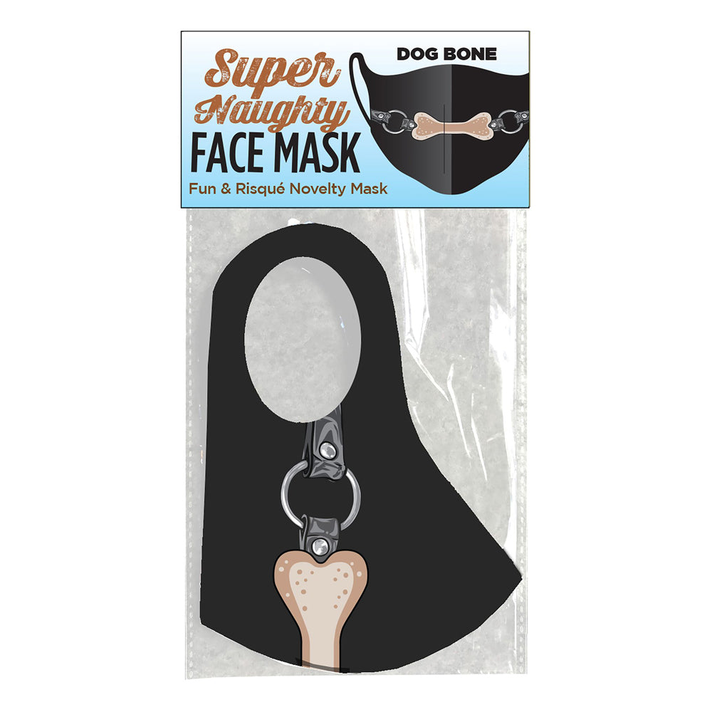 Super Naughty Dog Bone Gag Mask | 817717010235 | Discreet Personal Wellness