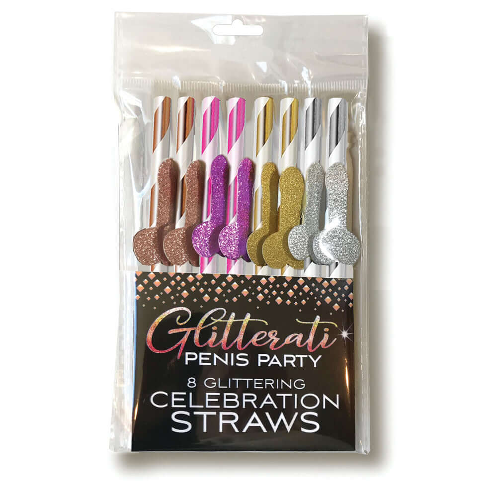 Glitterati Straws | 817717010310 | Discreet Personal Wellness