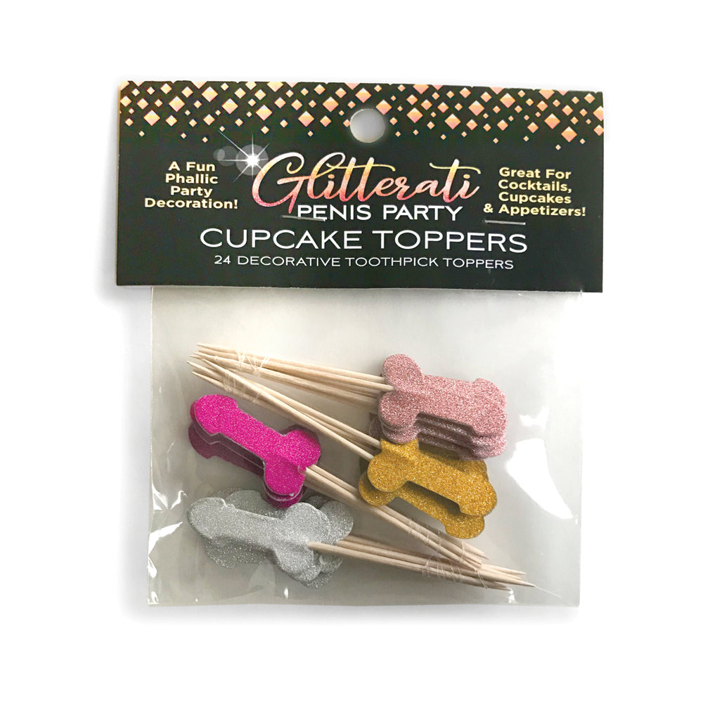 Glitterati Penis Party Picks | 817717010648 | Discreet Personal Wellness