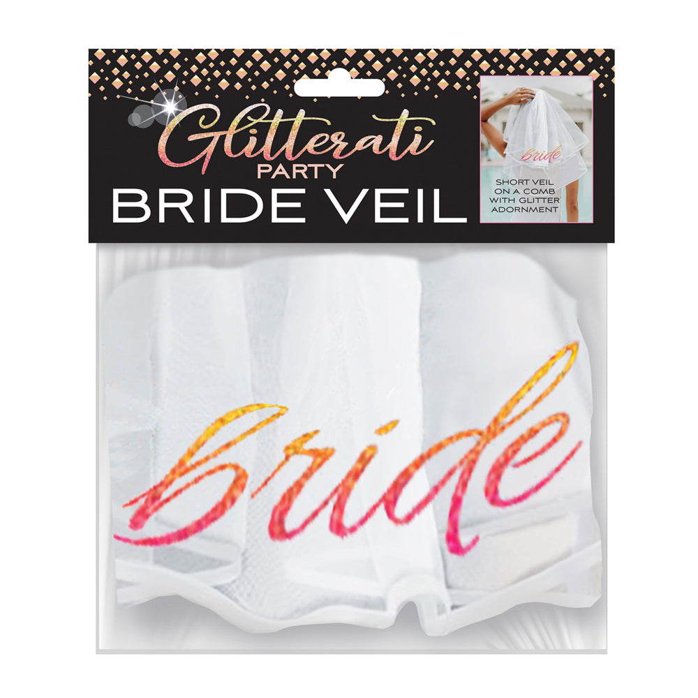 Glitterati Bride Veil | 817717010884 | Discreet Personal Wellness