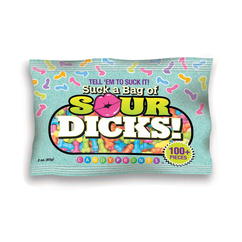 Suck A Bag Of Sour Penis 3 oz. Bag | 817717011188 | Discreet Personal Wellness