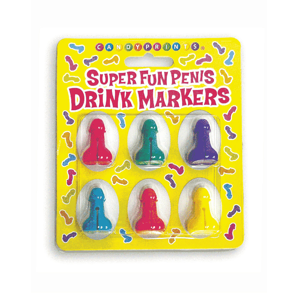 Super Fun Penistail Markers Set Of 6 | 817717011232 | Discreet Personal Wellness