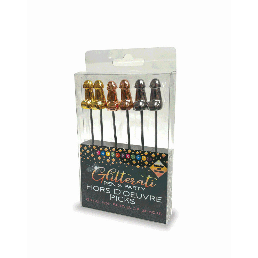 Glitterati Hors d'Oeuvre's Picks Set Of 6 | 817717011249 | Discreet Personal Wellness