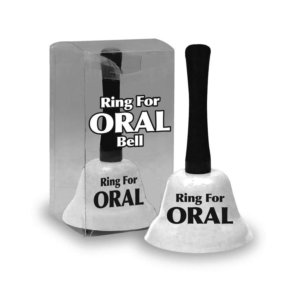 Ring The Bell For Oral White Bell | 817717011515 | Discreet Personal Wellness