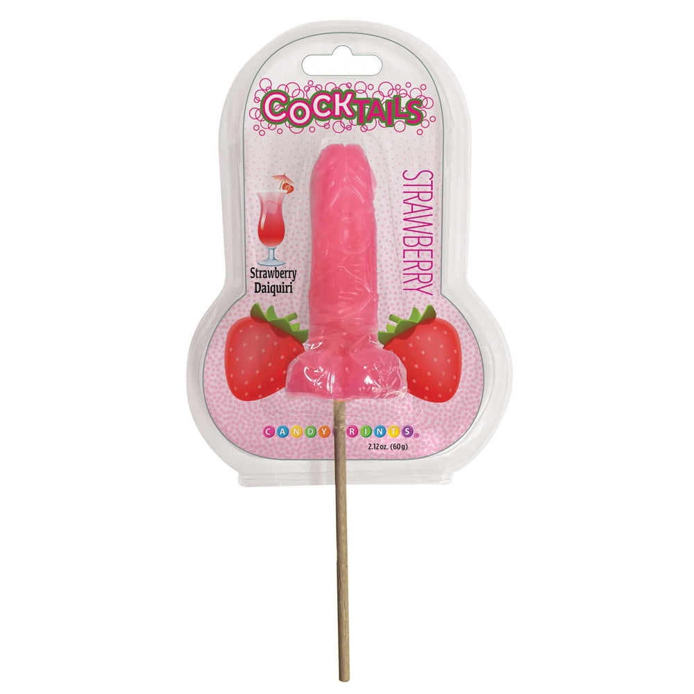 Penistails 3D Lollipops Strawberry | 817717011898 | Discreet Personal Wellness