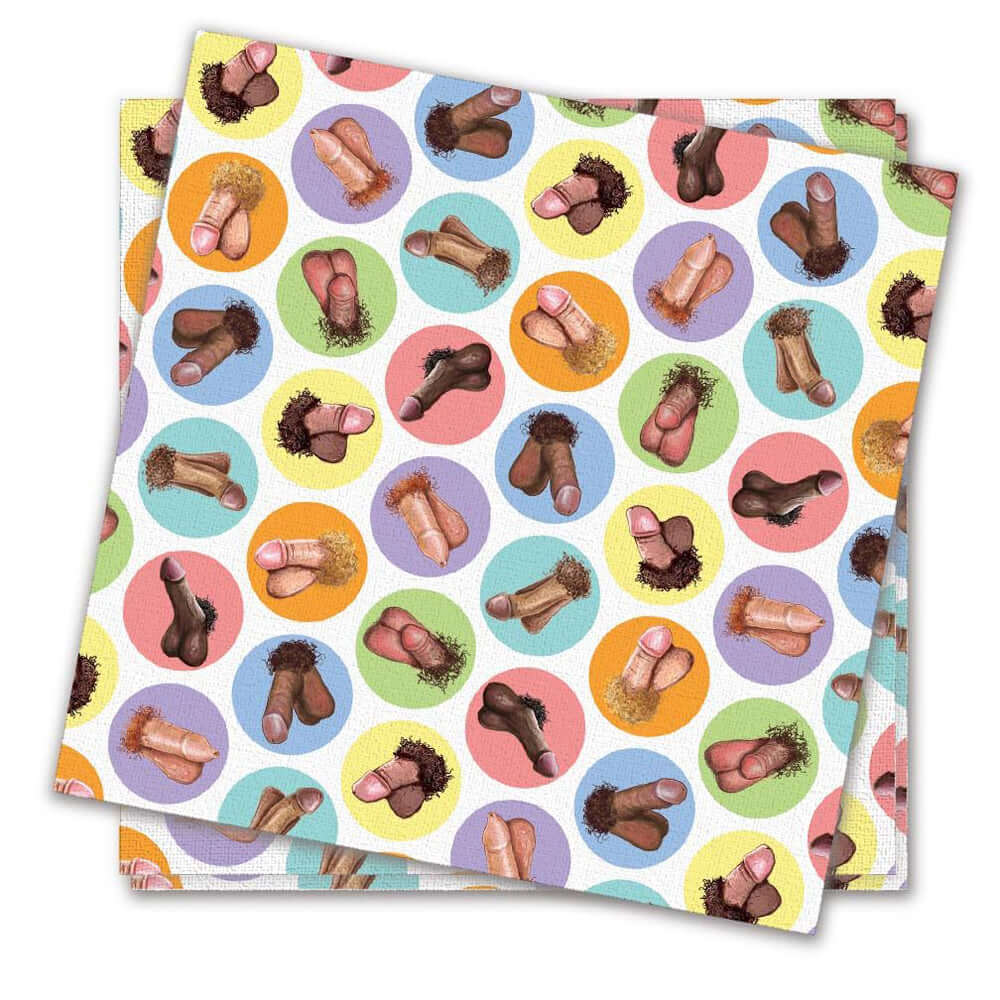 Mini-Penis Napkins | 817717036419 | Discreet Personal Wellness