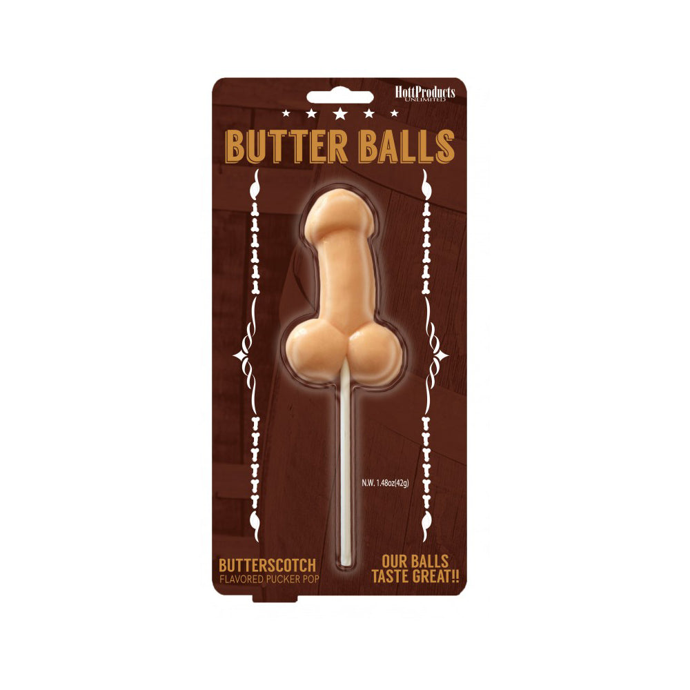Butterballs Butterscotch Pecker Pop | 818631032525 | Discreet Personal Wellness