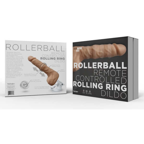 Rollerball Dildo With Rolling Ball Function | 818631032846 | Discreet Personal Wellness